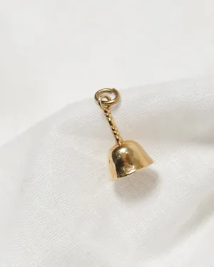 14K Gold Bell Charm