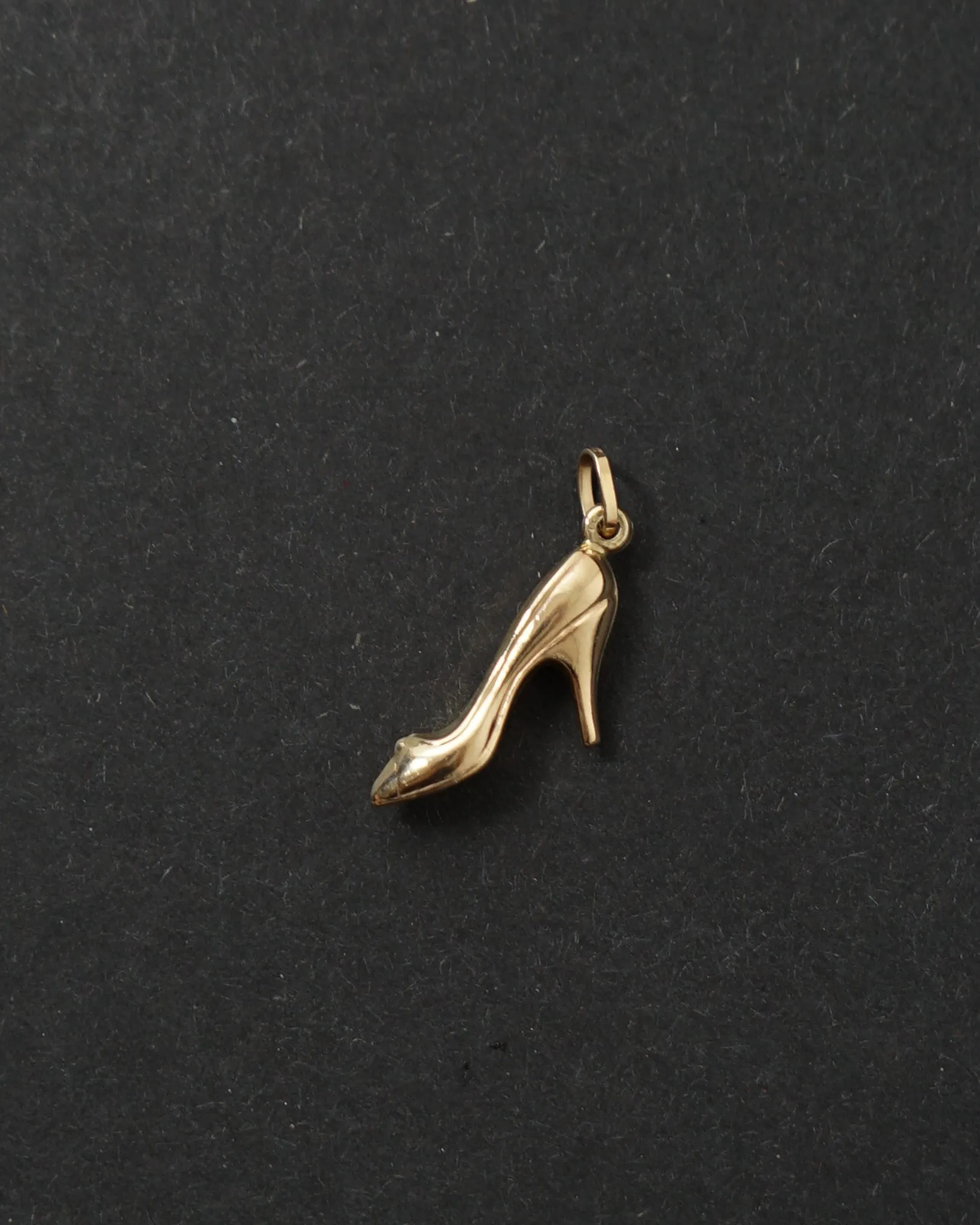 14k Gold High Heel Charm
