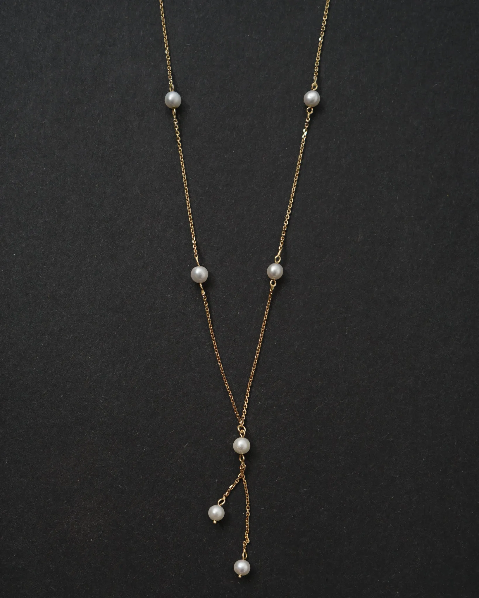 14k Gold Necklace w/ Pearl