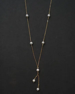 14k Gold Necklace w/ Pearl