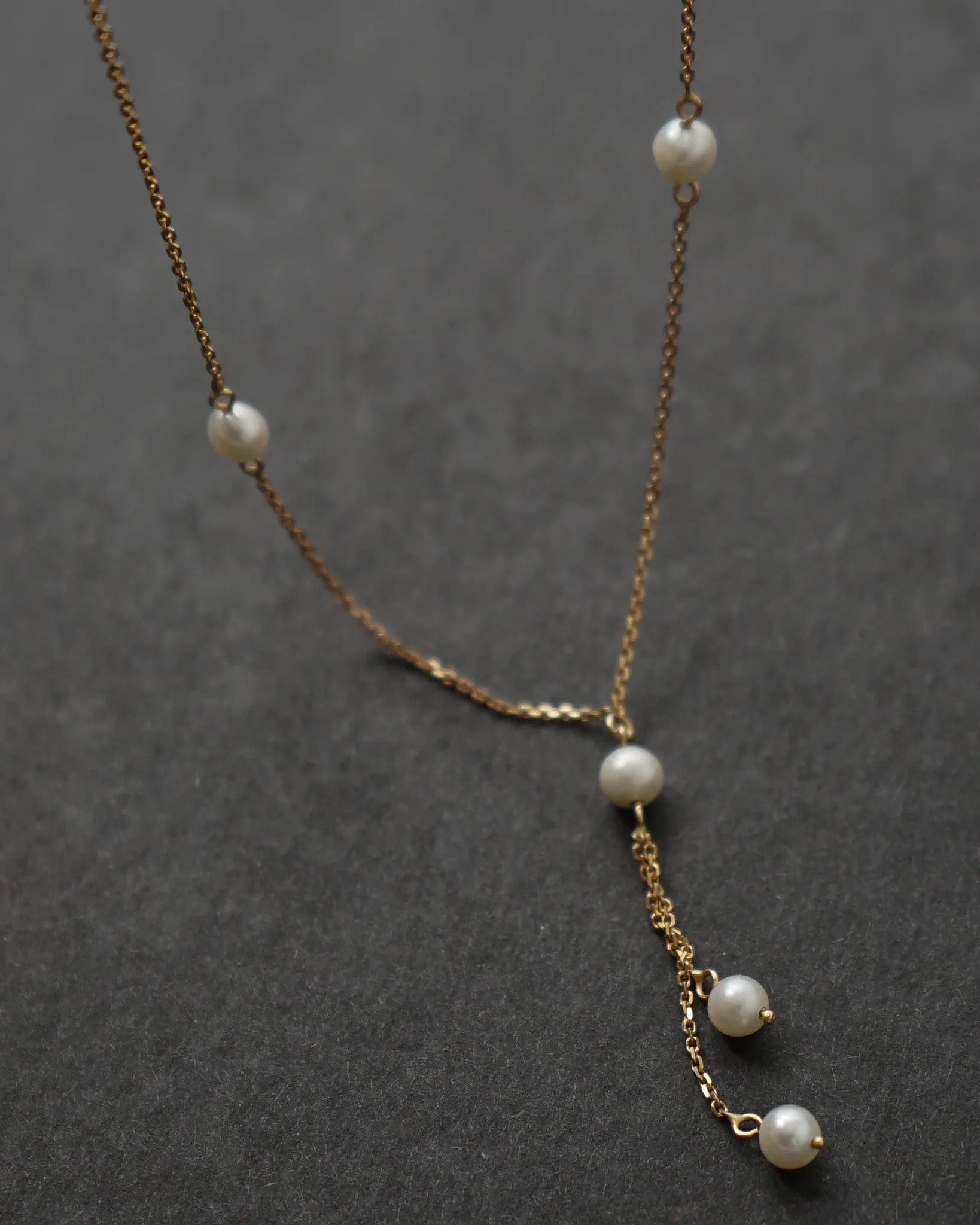 14k Gold Necklace w/ Pearl