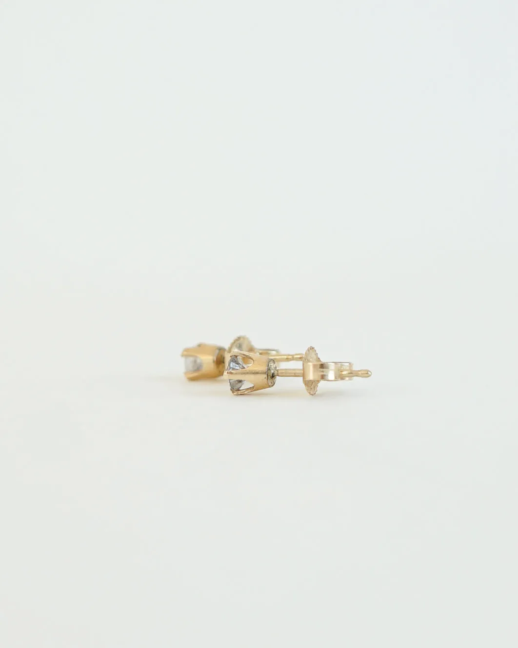 14k Gold x Diamond Earrings
