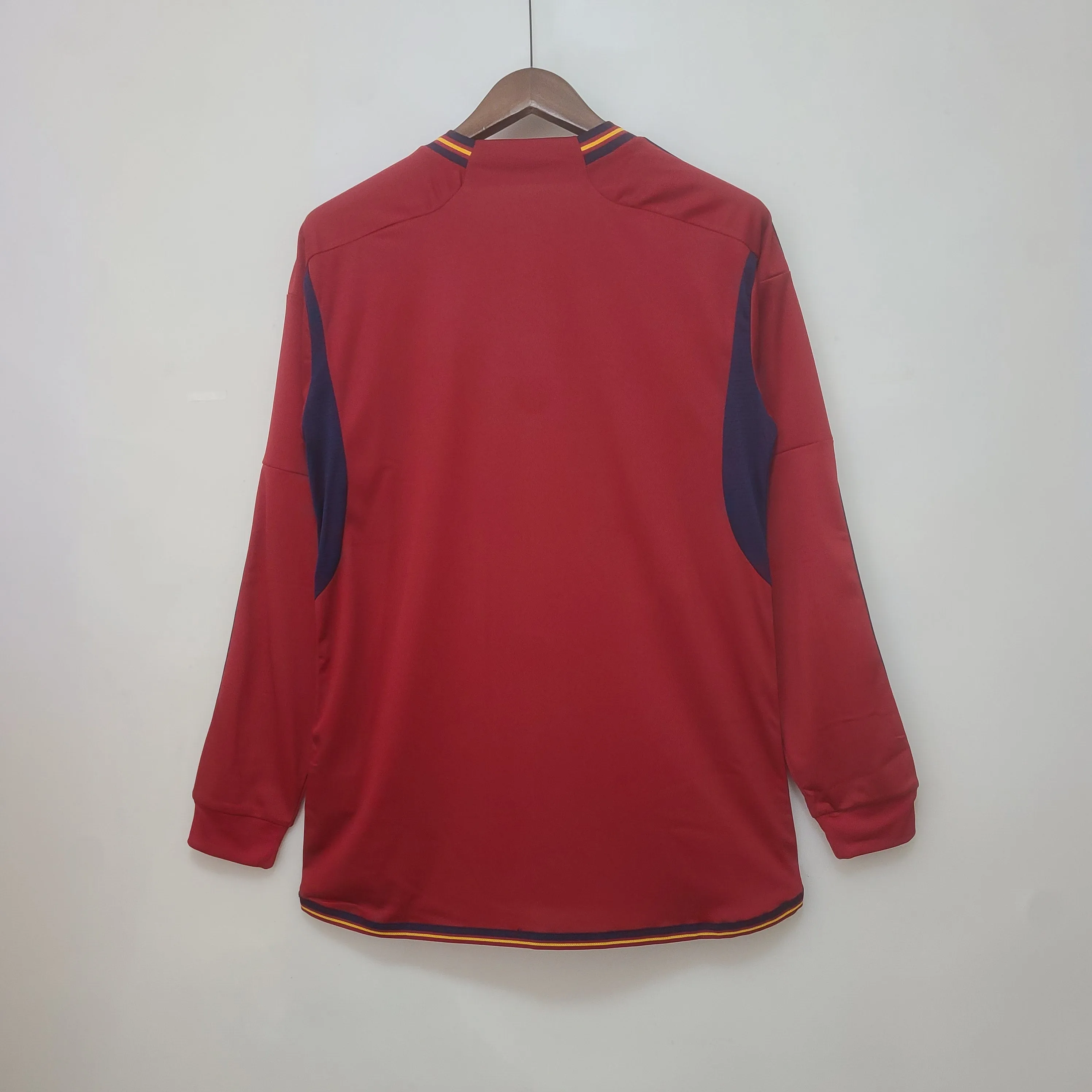 2022 Long Sleeve Spain Home S-XXL