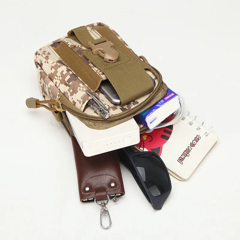 20L Tactical Waist Bag, Waterproof, Outdoor Sports Running Waist Bag with Phone Pocket