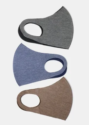 Adult Size Re-Usable Neutral Colored Face Mask