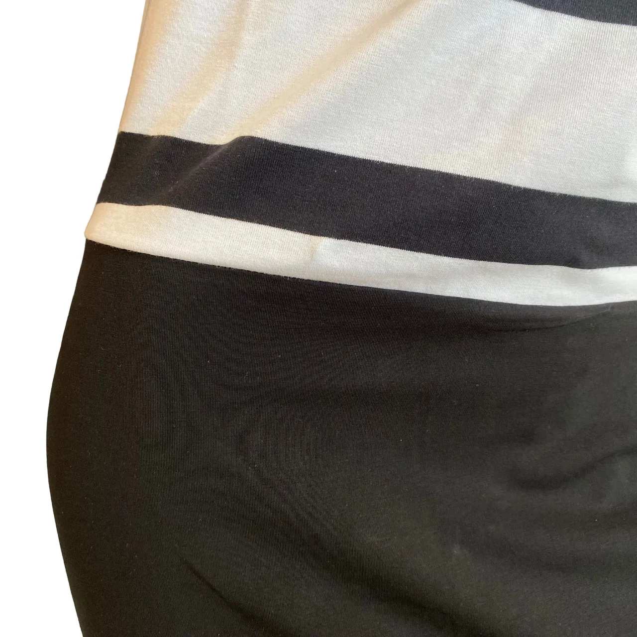 Astrolabio vestito da donna a fasce bianche e nere M78H 500