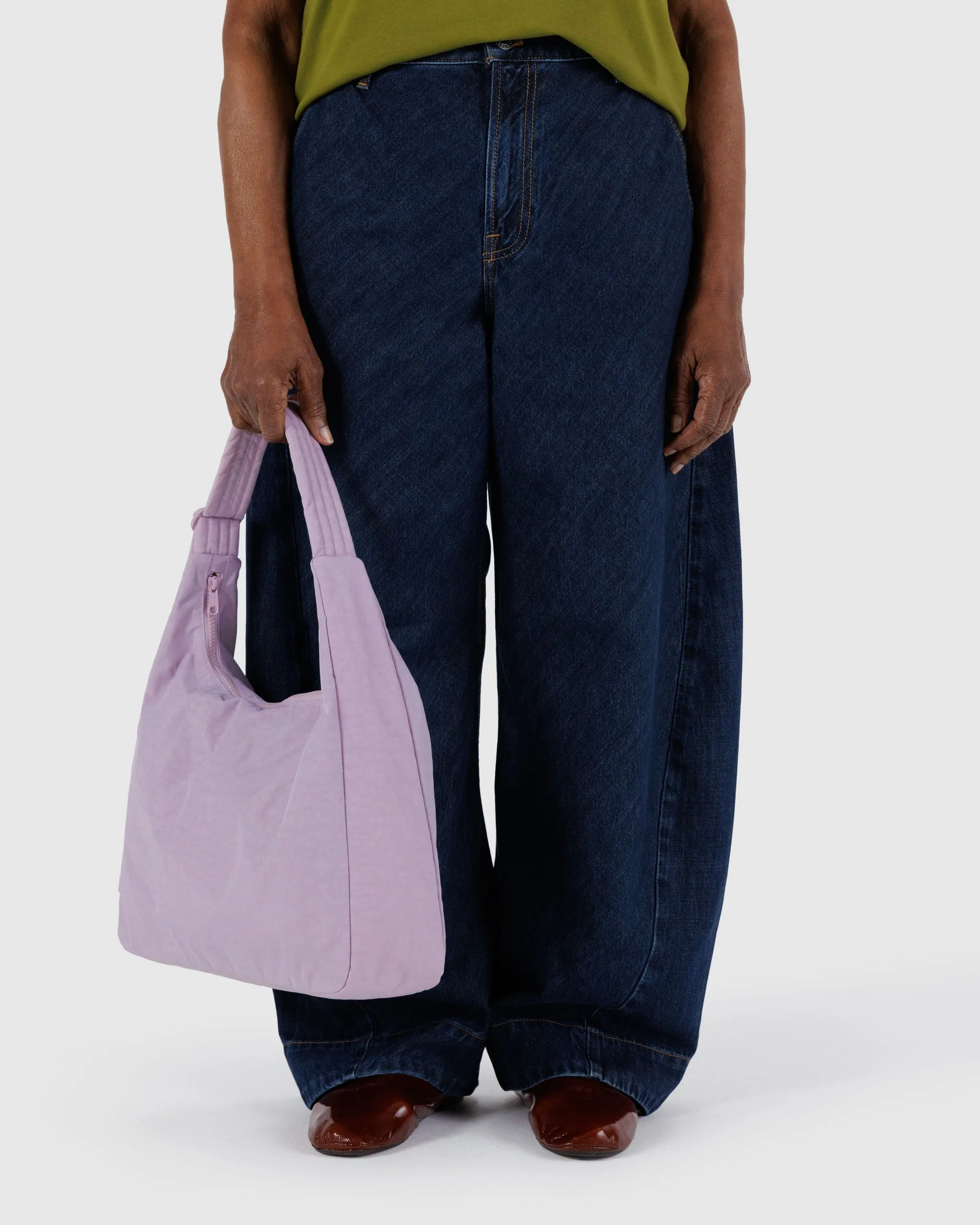 Baggu Nylon Shoulder Bag - Dusty Pink