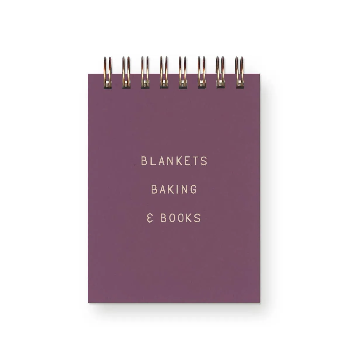 Baking & Books Mini Jotter Notebook