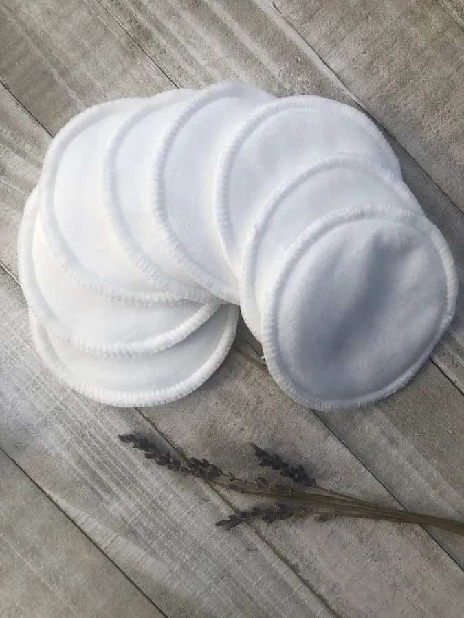 Bamboo Fiber Facial Rounds Pads | 5 Pieces Set