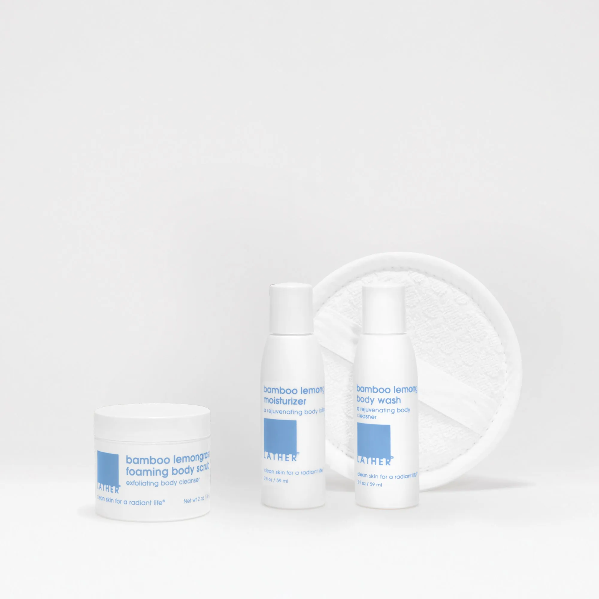 Bamboo Lemongrass 3-Step Travel Set