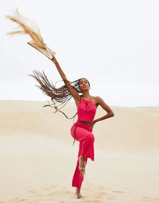 Banu Fringe Clutch