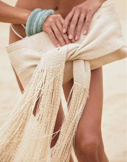 Banu Fringe Clutch