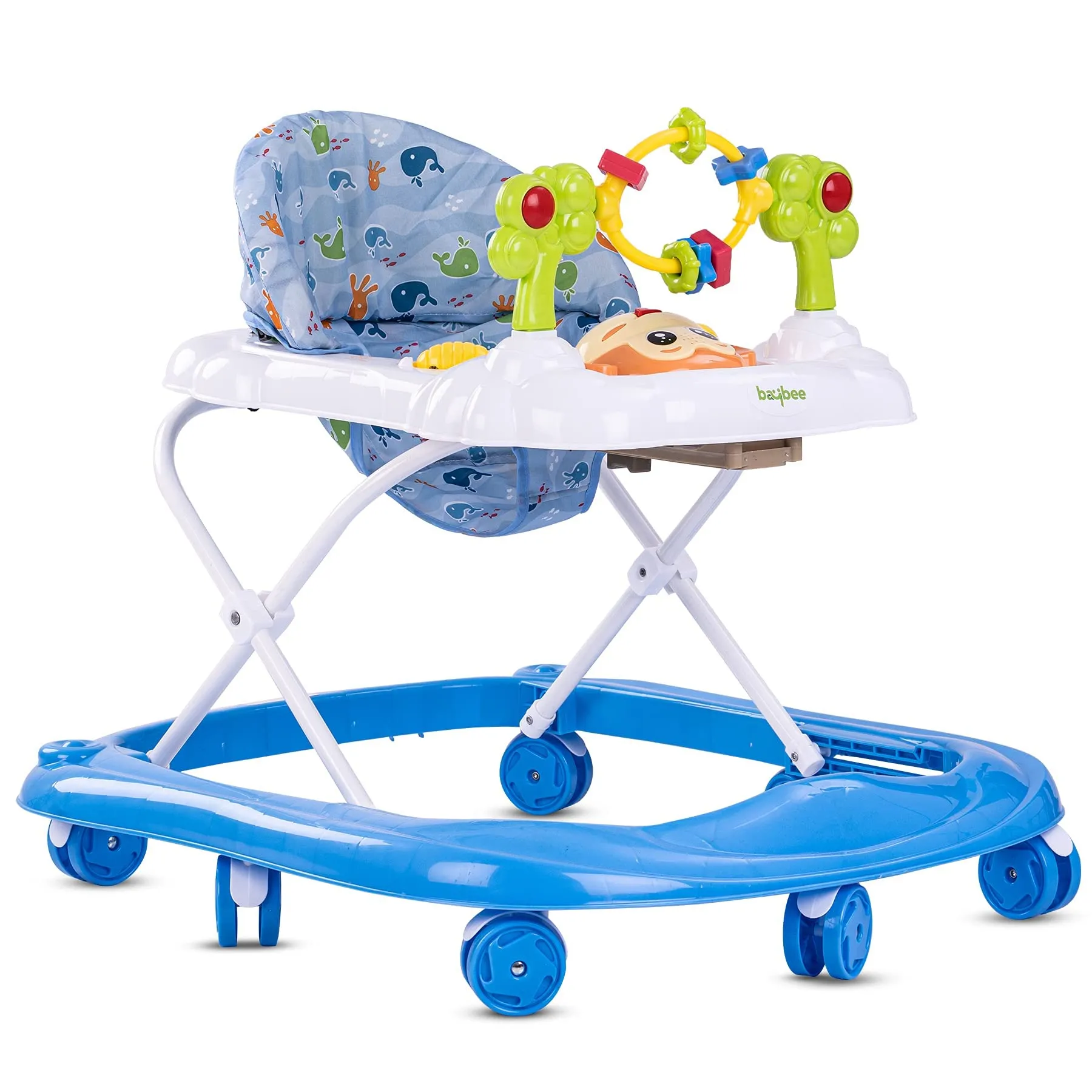 Baybee Bobble Baby Walker for Kids with Foldable & 3 Height Adjustable