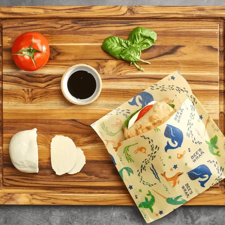 Bee's Wrap -Snack and Sandwich Bags - Under the Sea