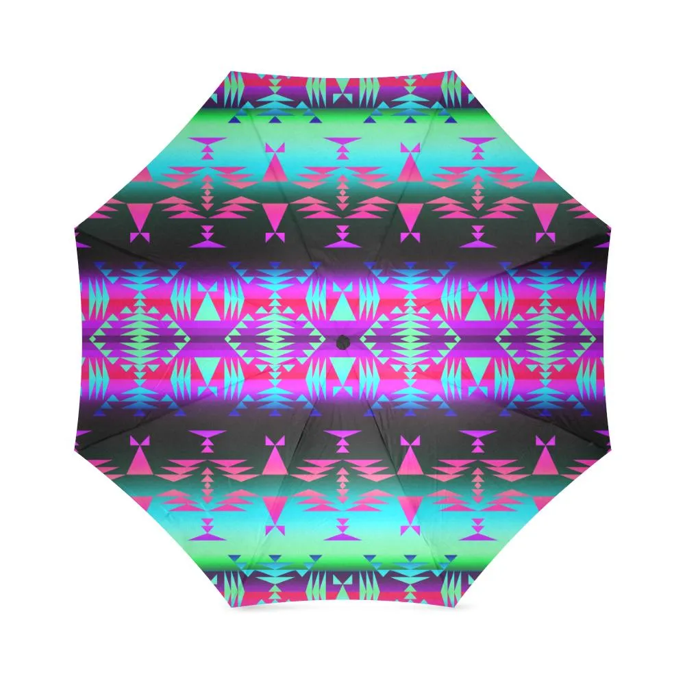 Between the Rocky Mountains Foldable Umbrella