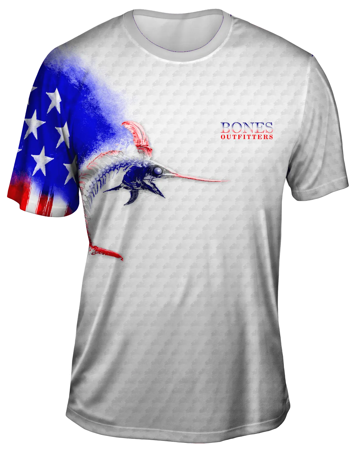 Billfish Stars & Stripes Short Sleeve