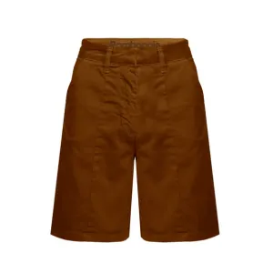 Bomboogie Bermuda da donna in Twill di cotone leggero BW7854TGME 108 whisky