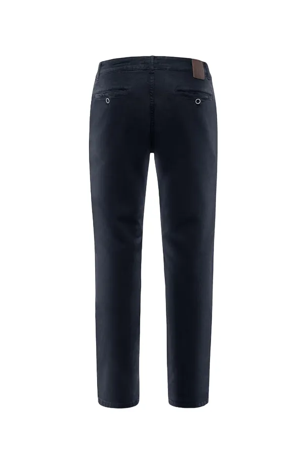 Bomboogie pantalone casual in gabardina Chino Fit PMSPYTGBW3 blu notte