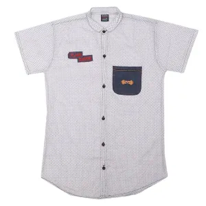 Boys Casual Shirt - White