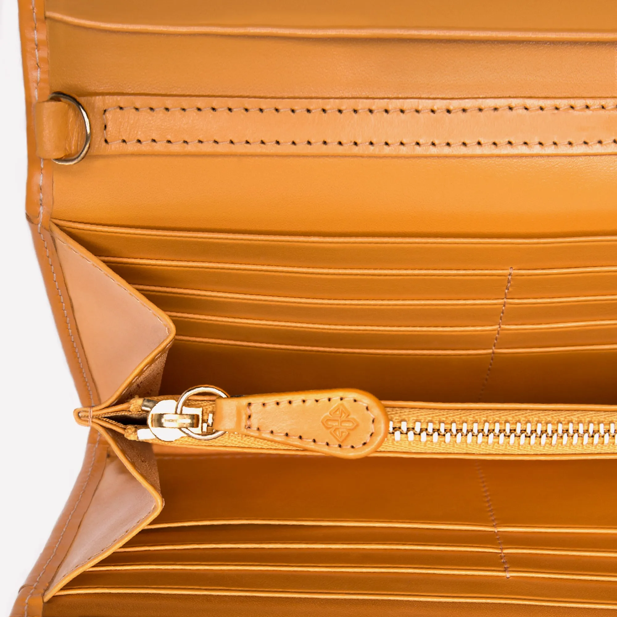 Bridle Hide Large Flap-Over Purse