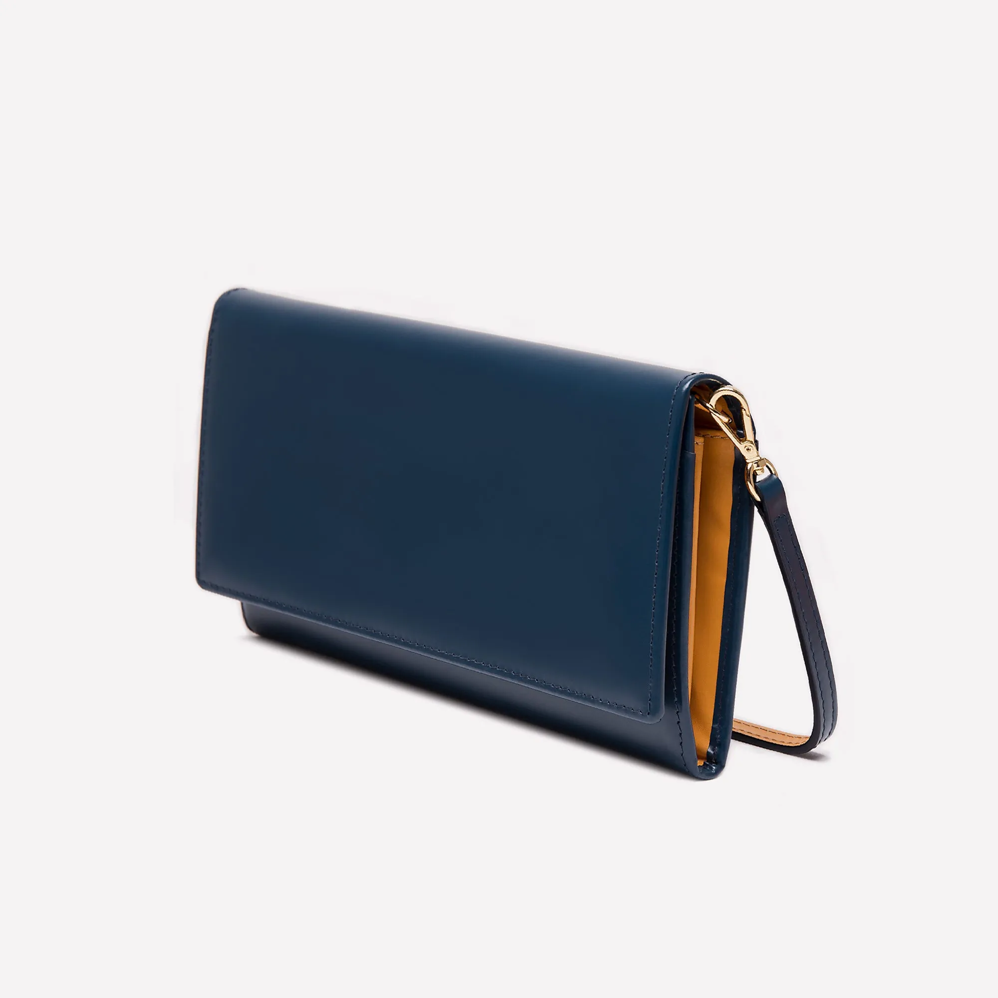 Bridle Hide Large Flap-Over Purse