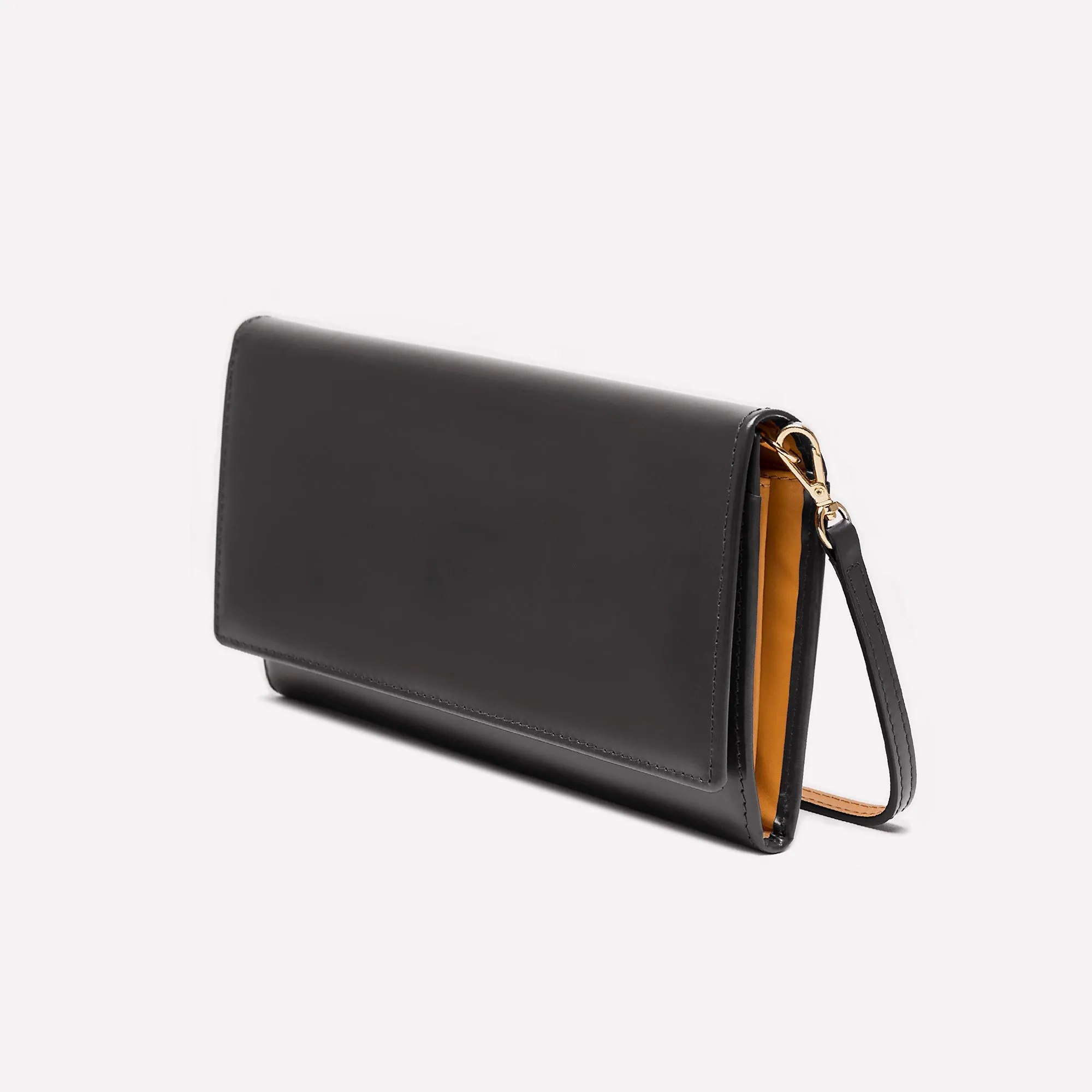 Bridle Hide Large Flap-Over Purse