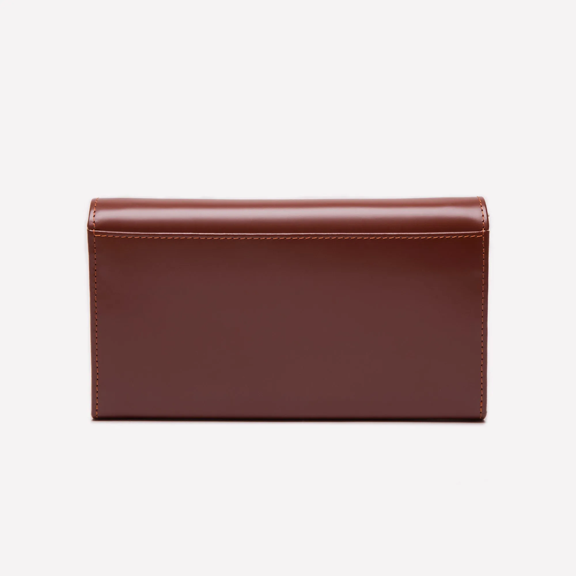 Bridle Hide Large Flap-Over Purse