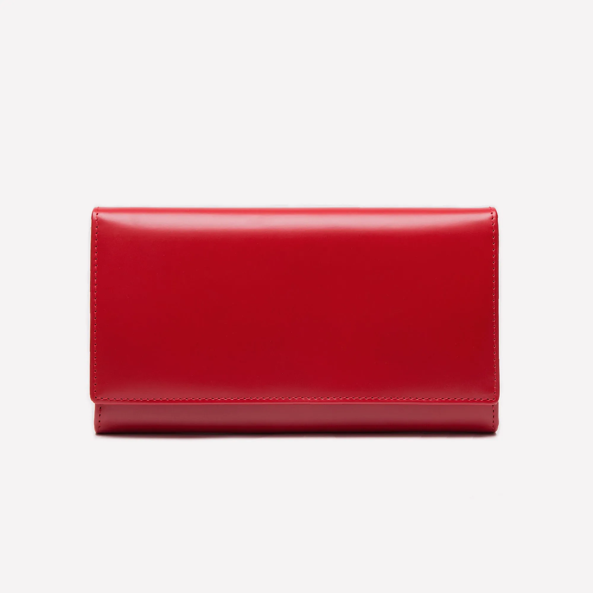 Bridle Hide Large Flap-Over Purse