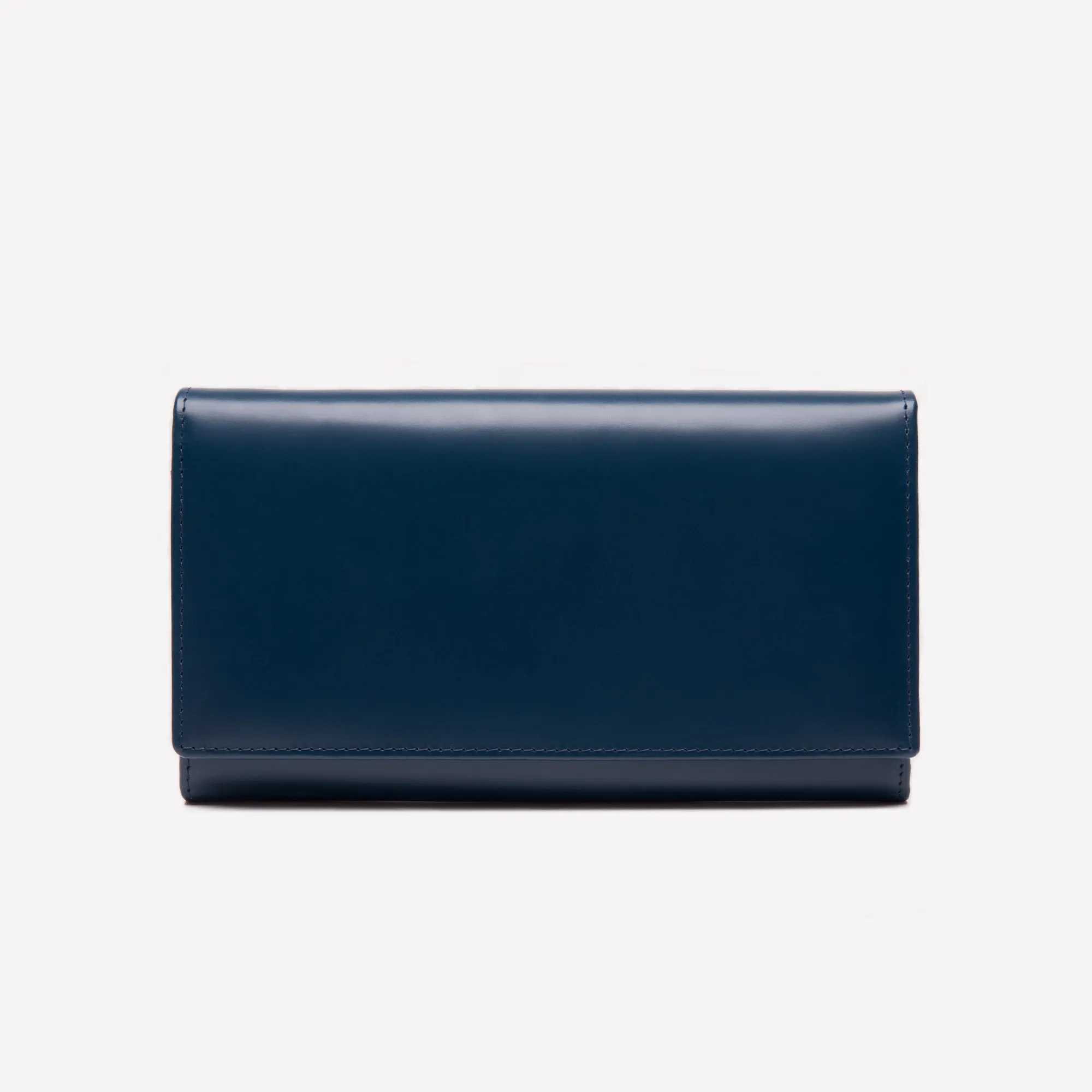 Bridle Hide Large Flap-Over Purse