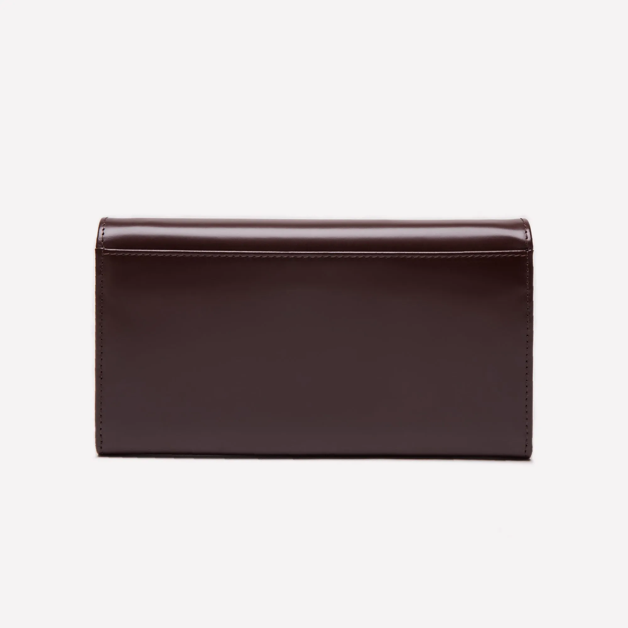Bridle Hide Large Flap-Over Purse