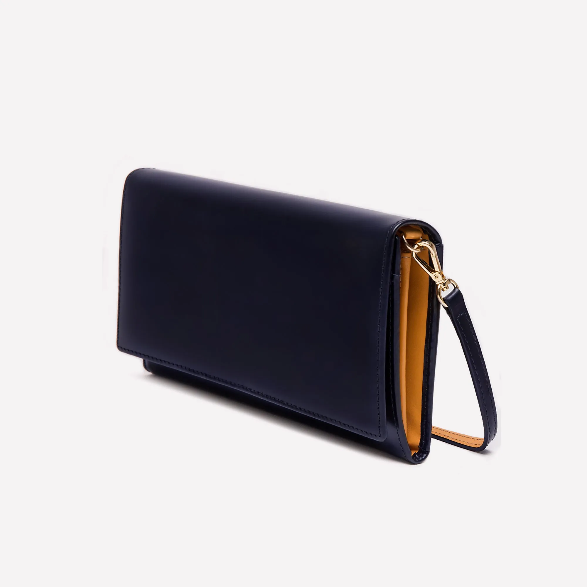 Bridle Hide Large Flap-Over Purse