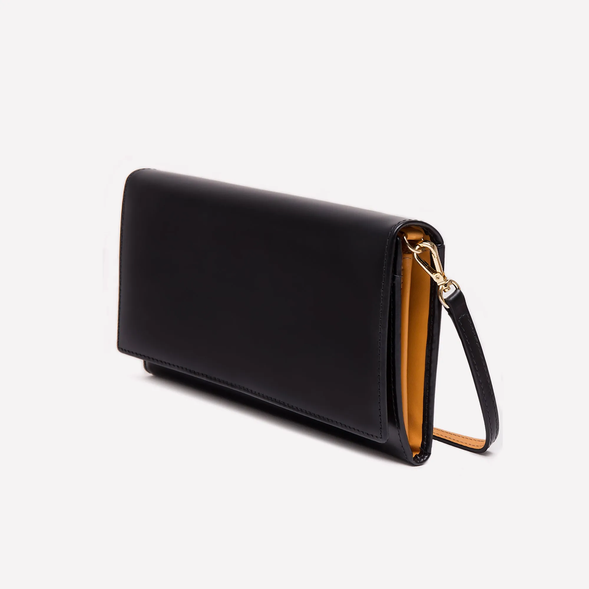 Bridle Hide Large Flap-Over Purse