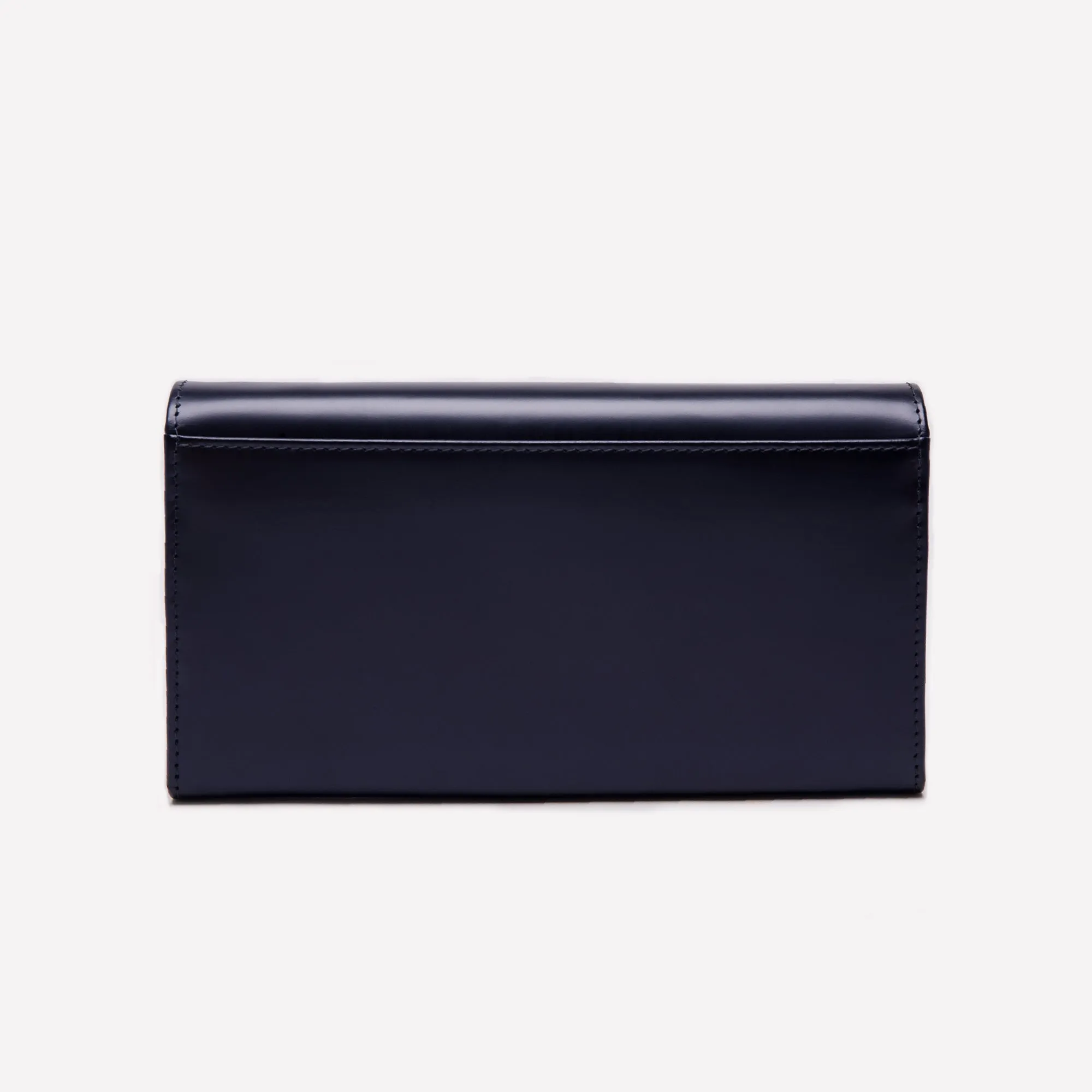 Bridle Hide Large Flap-Over Purse
