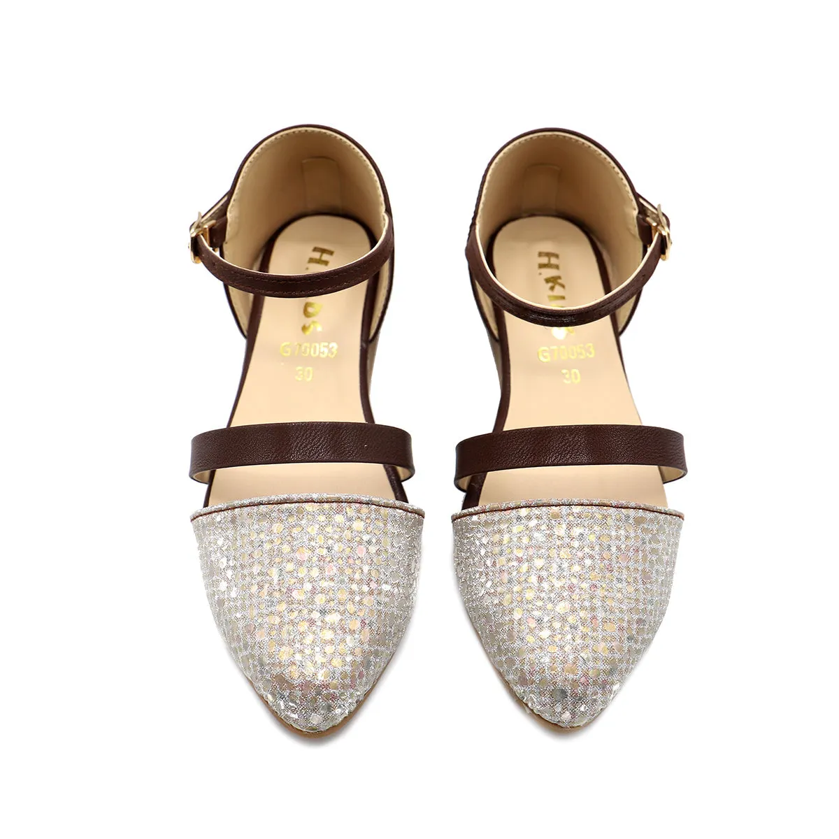 Brown Casual Pumps G70053