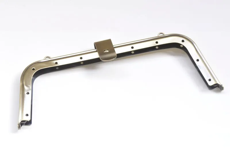 Brushed Bronze Purse Frame Vintage Styles 30cm