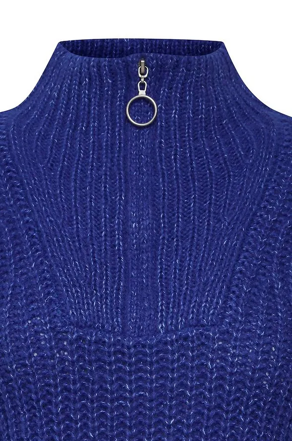 b.young pullover da donna mezza zip bymolin jumper 20810486 1939521 surf the web melange