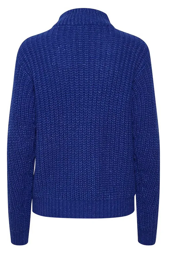 b.young pullover da donna mezza zip bymolin jumper 20810486 1939521 surf the web melange