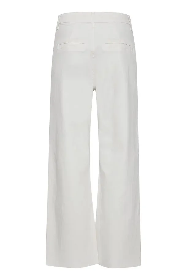 b.yuong Pantalone a vita alta Kato Bylydia Cropped Jeans 20812692 114800 bianco