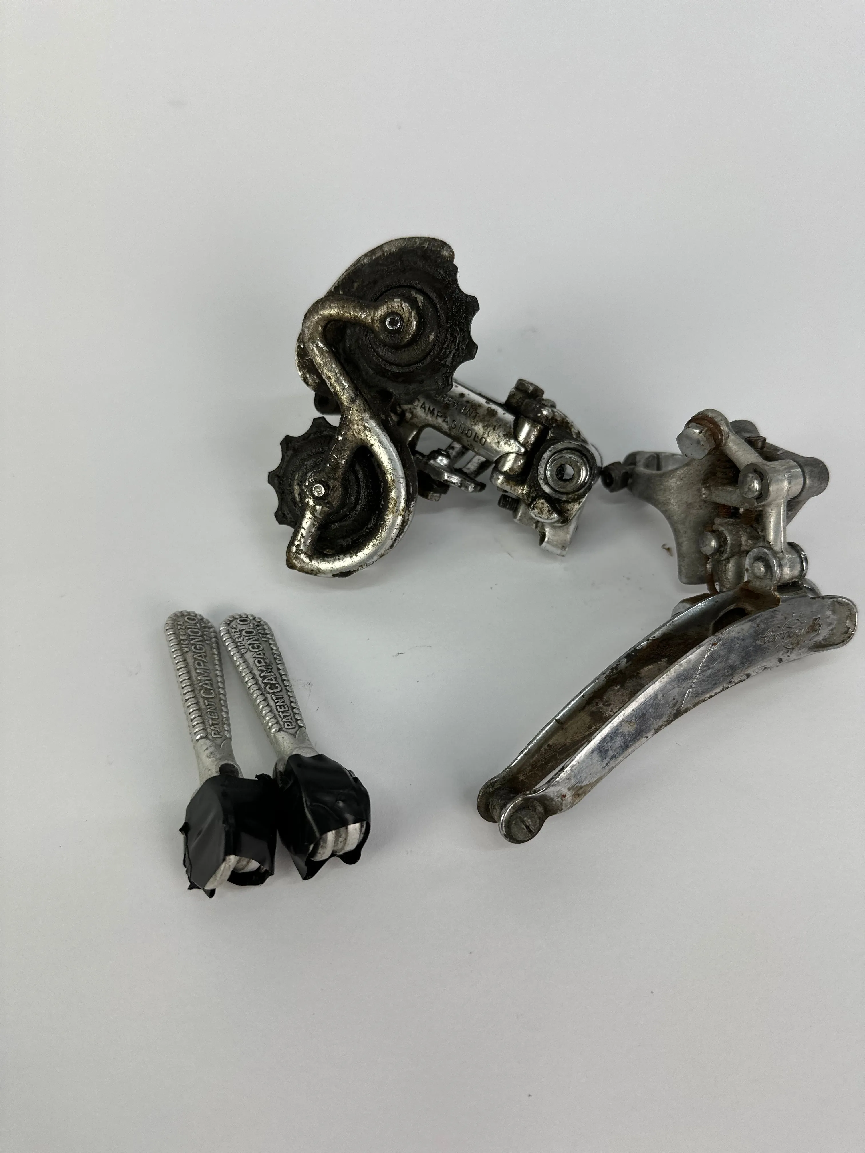 Campagnolo Nuovo Record shifter set