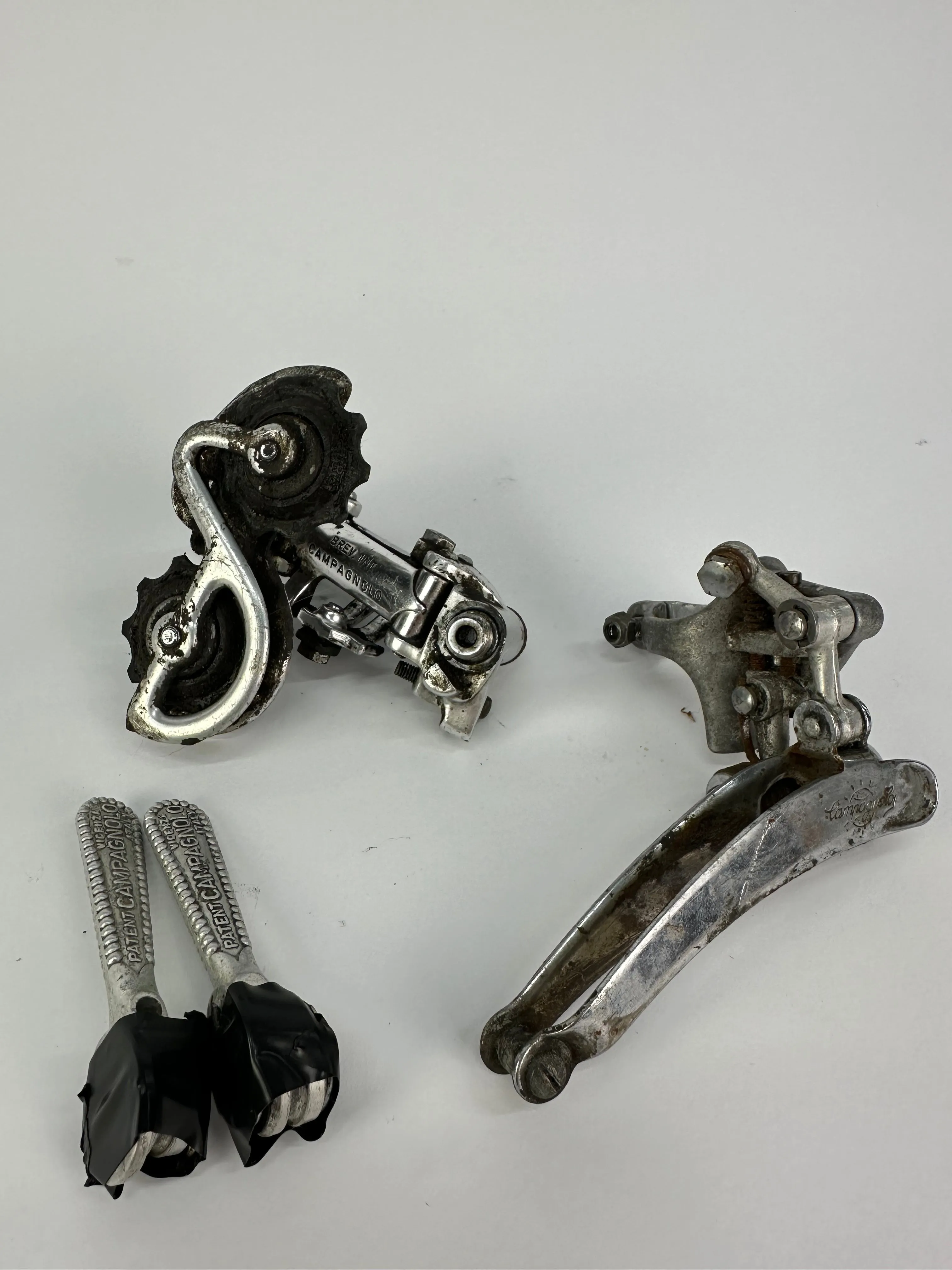 Campagnolo Nuovo Record shifter set