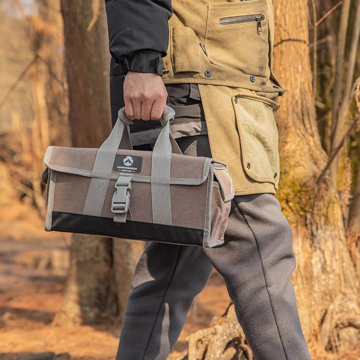 Campingmoon Outdoor Multi-functional Oxford Collapsible Bag - Small