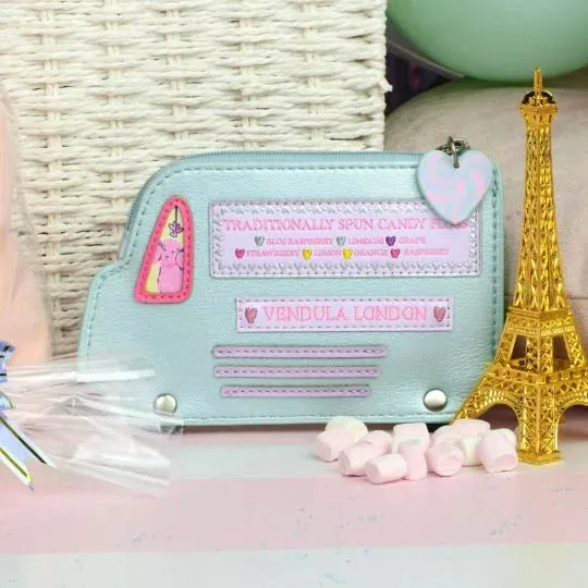 Candy Floss Cart Coin Purse by Vendula