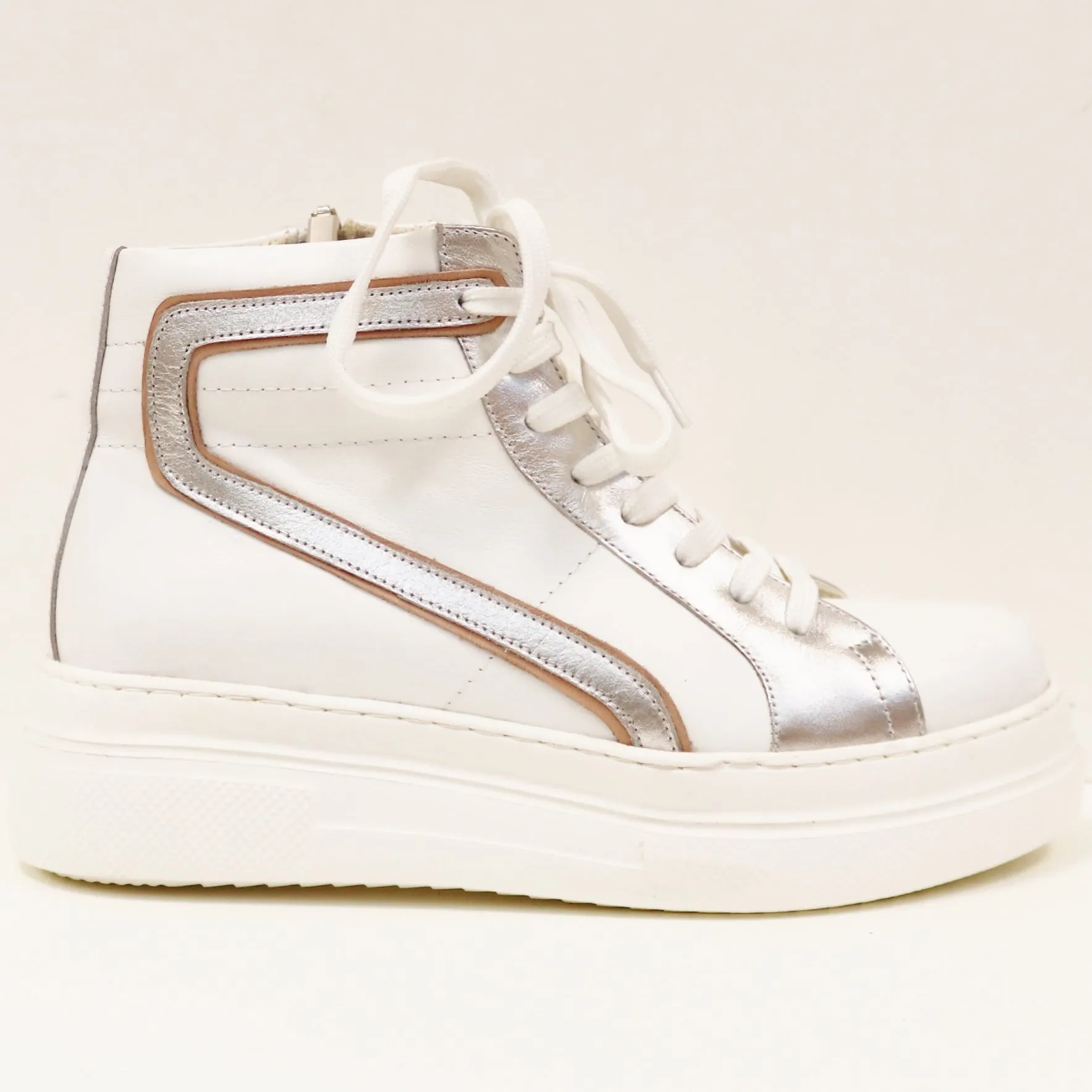 CASUAL METALLIC HI-TOP