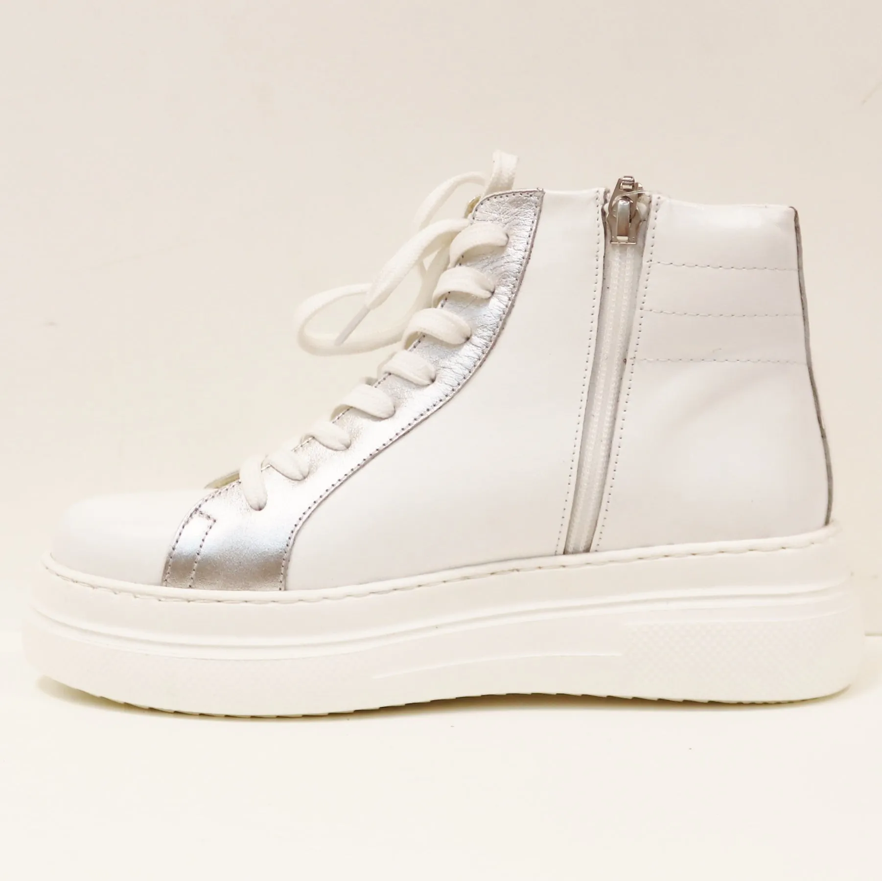 CASUAL METALLIC HI-TOP