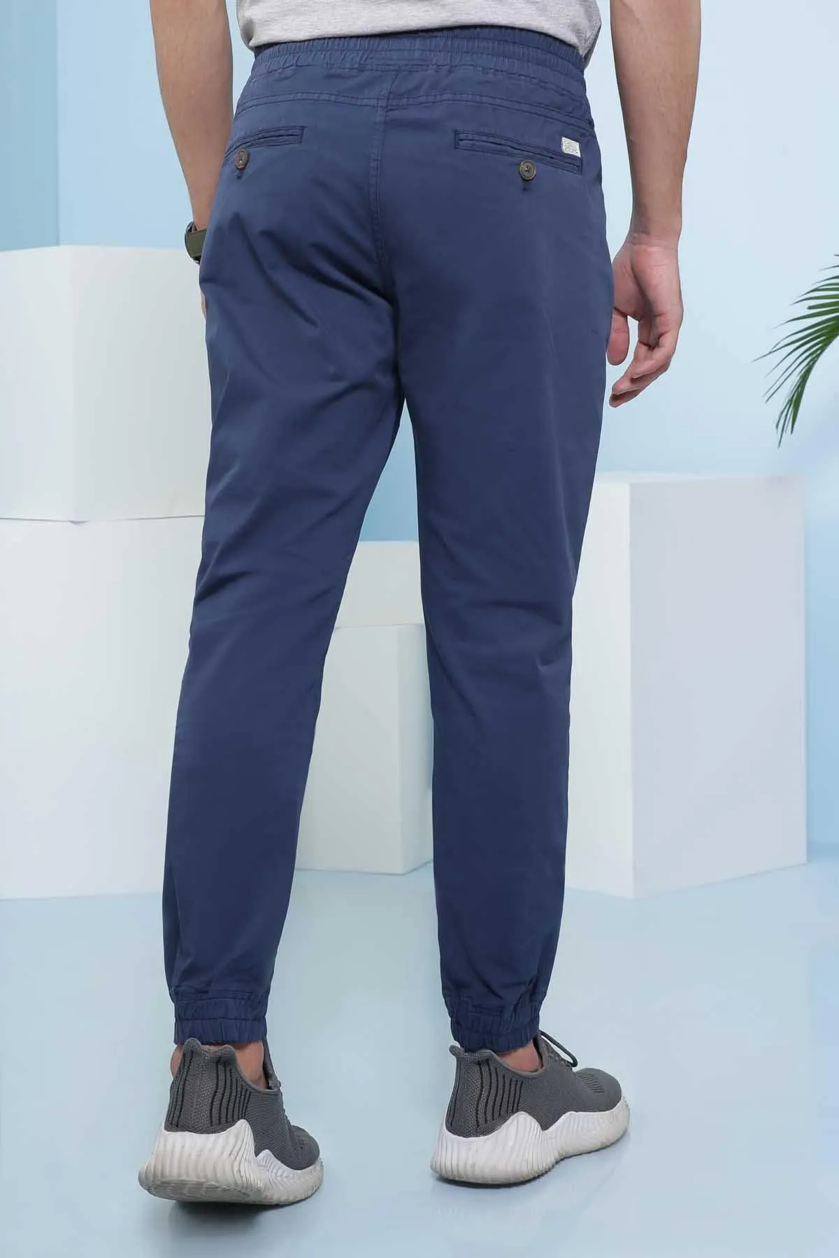 CASUAL TROUSER BLUE GREY