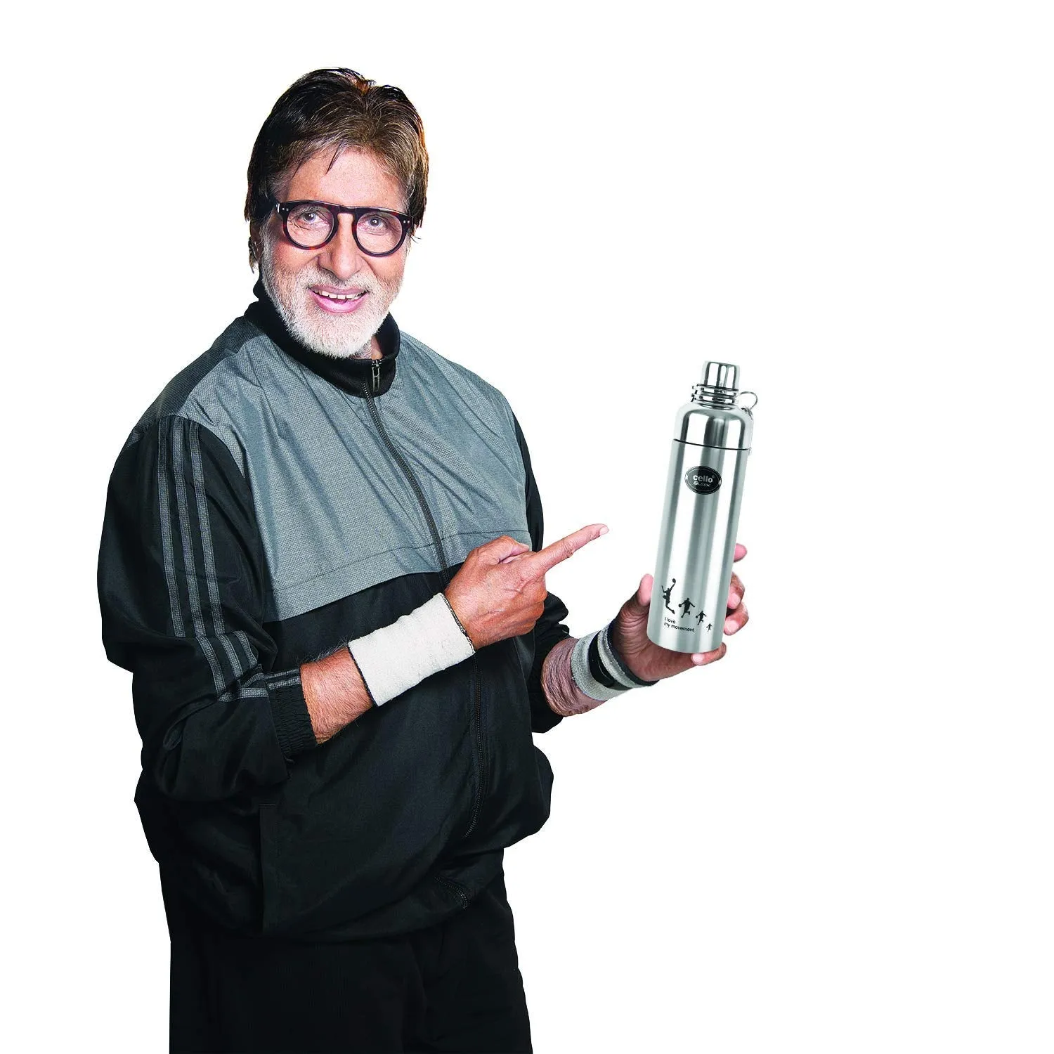 Cello Sleek Stainless Steel Bottle (Multicolor)