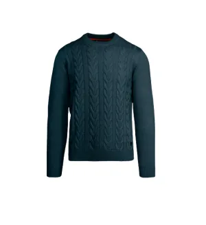 Censured maglia girocollo da uomo MM6288TWAC3_291 blu