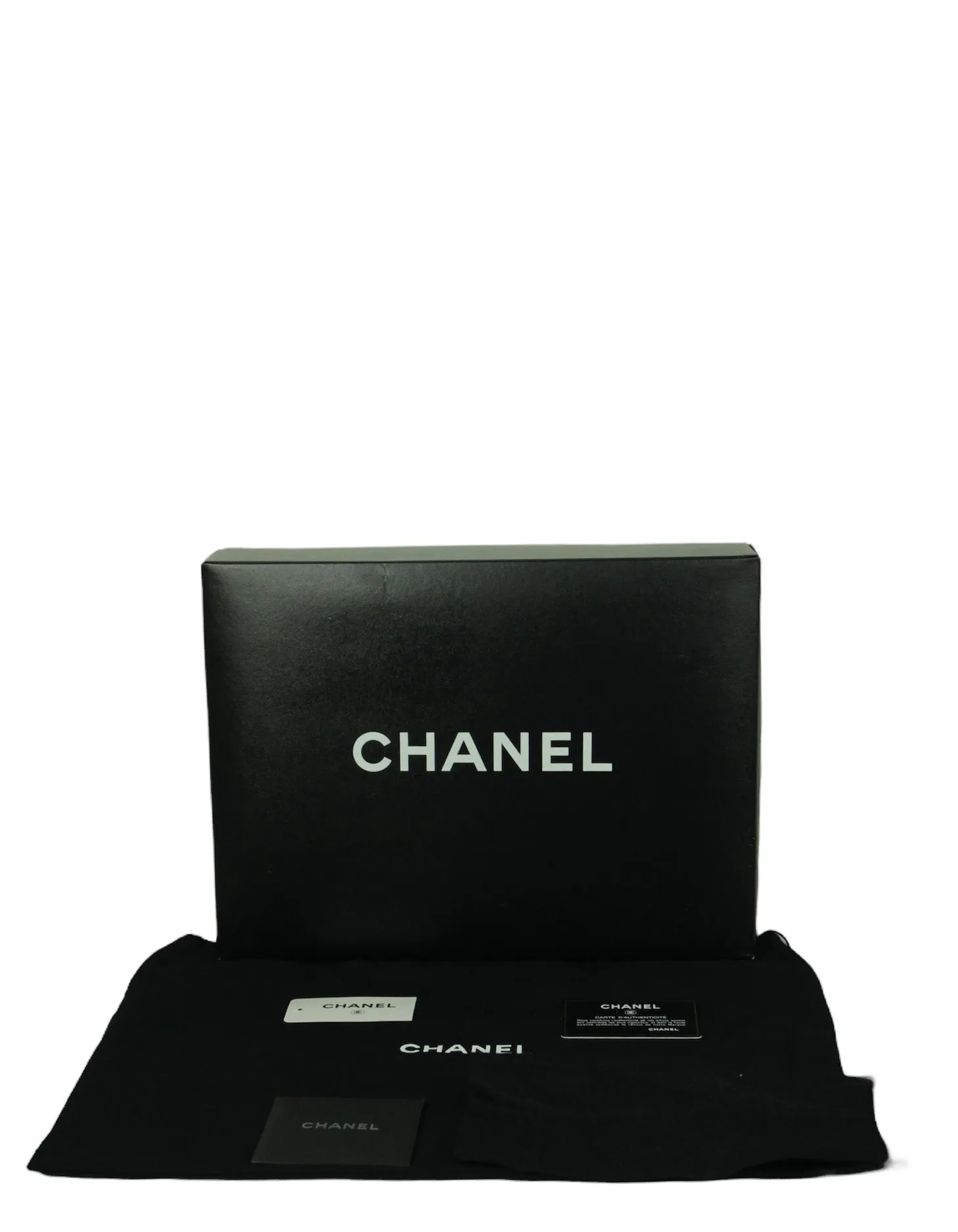 Chanel Black Caviar Leather Single Flap Jumbo