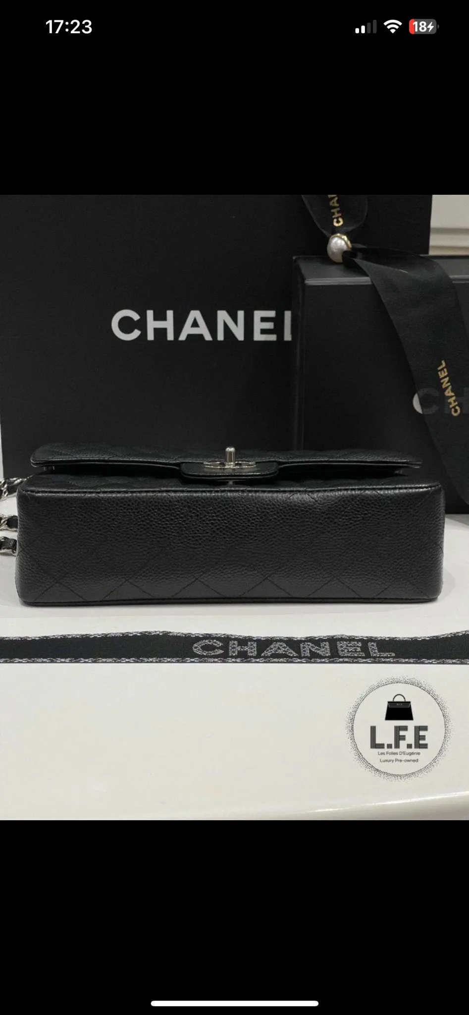 Chanel - Sac Mini Timeless 23 noir