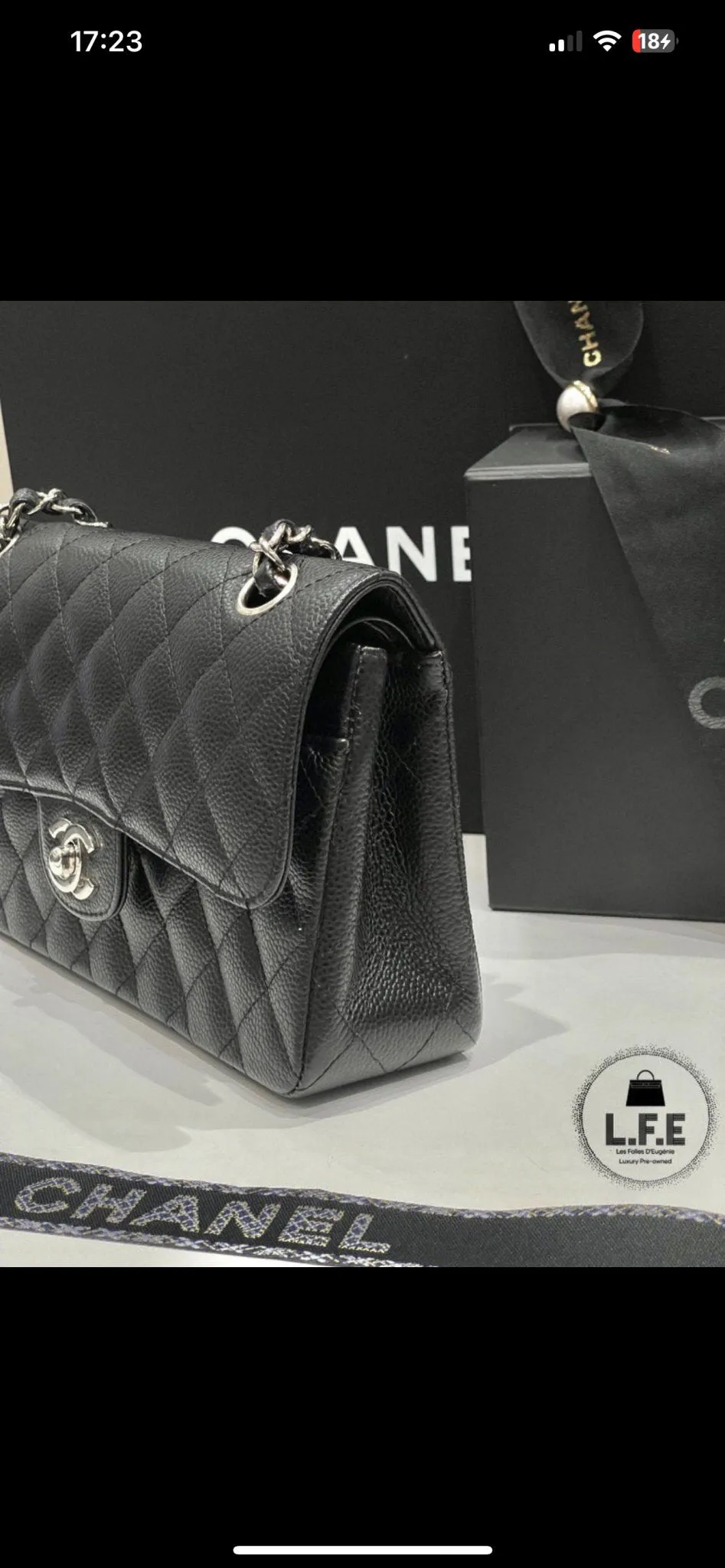 Chanel - Sac Mini Timeless 23 noir